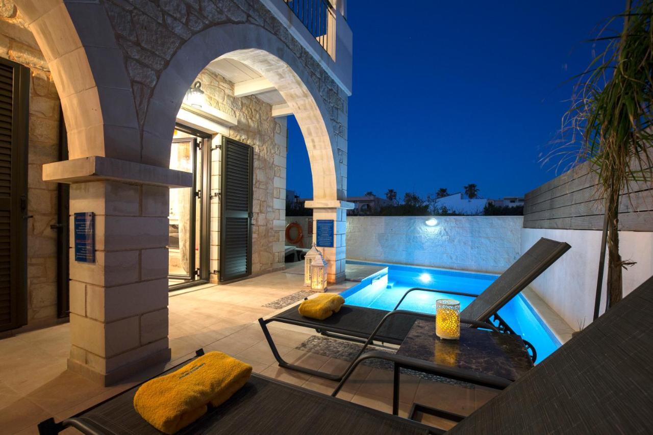 Villa Christy Stalos Exterior photo